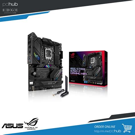 PChub Asus ROG Strix B760 F Gaming WiFi LGA1700 ATX 4 Ddr5 Lazada PH