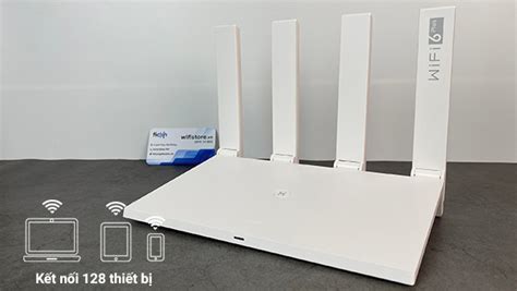 Router WiFi 6 Huawei AX3 WS7100 Dual Core tốc độ 2976Mbps