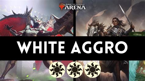 Mythic Grind With Mono White Humans MTG Arena Standard Ranked