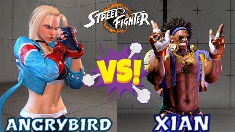 Street Fighter 6 AngryBird Cammy Vs Xian Dee Jay 4K 60 FPS YouTube