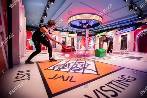 Lifesize Monopoly Opens London England Immersive Editorial Stock Photo