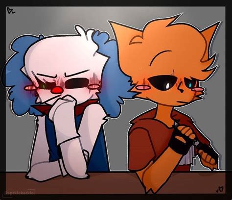 Foxy 🦊 X Clowny 🤡 Dtiys Dibujos Kawaii Dibujos Bonitos Dibujos De