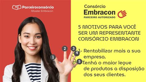 Seja Um Parceiro Consorcio Embracon Youtube