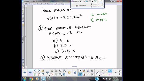 Calculus Review Derivatives Average Rate Of Change Instant Juda