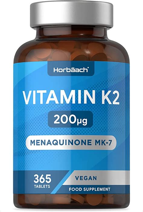 Vitamin K Mk Ug Vegan Tablets High Strength Menaquinone Mk