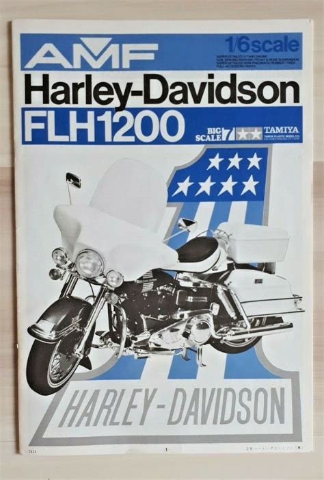 Scale Tamiya Harley Davidson Flh Amf Bs Ultra Rare Ebay