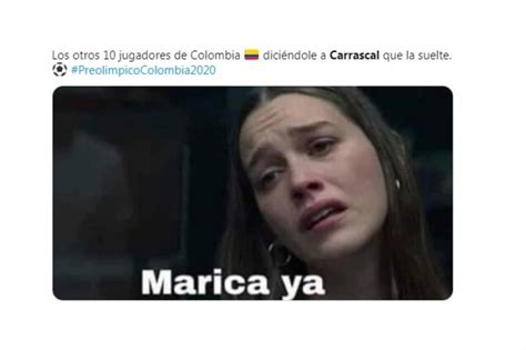 Colombia vs Argentina: memes del partido en el Preolímpico | Selección ...