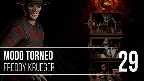 Mortal Kombat Modo Torneo Ep Freddy Krueger Youtube