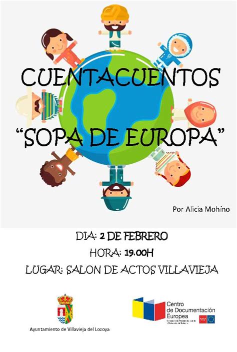 Cuentacuentos Sopa De Europa Ayuntamiento Villavieja Del Lozoya