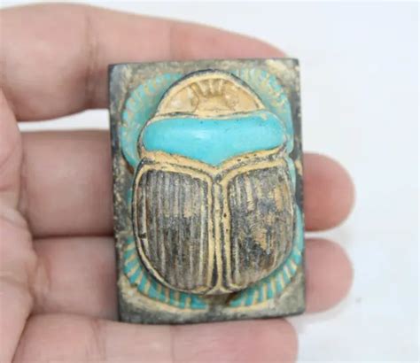 Rare Ancien Gyptien Antique Scarab E Pharaonique Statue A Eur