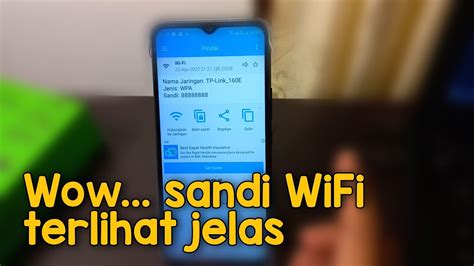 Cara Melihat Sandi Wifi Password Wifi Di Hp Infinix Hot I Xos