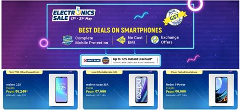 Flipkart 'Electronics Sale' Offers Discounts on Popular Phones: Details ...