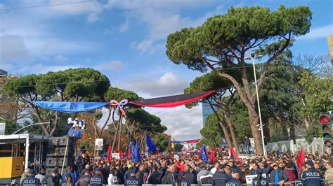 Anti Government Protests Held During Eu Western Balkan Summit In Tirana