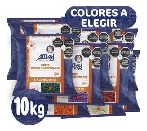 Chispas De Chocolate Alpezzi 10 Kg Envío gratis