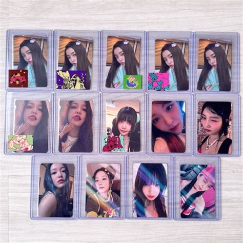 Jual READY STOCK RED VELVET BIRTHDAY ALBUM PHOTOCARDS IRENE SEULGI