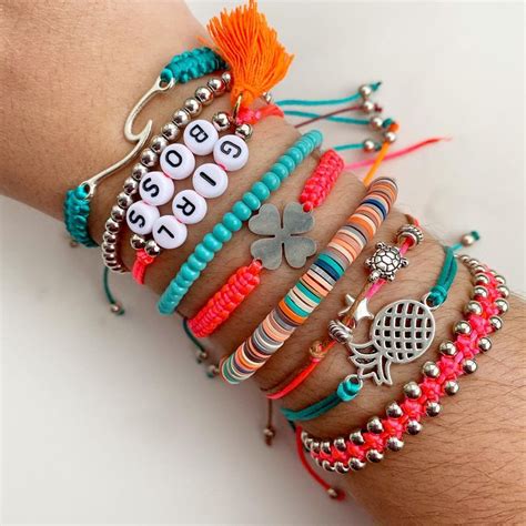 Pulseiras Nana Acess Rios Pulseiras Artesanais Pulseiras Fofas