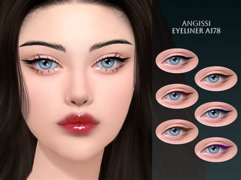 Angissi S Eyeliner A In Makeup Cc Sims Body Mods Sims