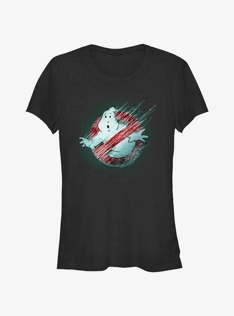 Ghostbusters Frozen Empire Frozen Logo Girls T Shirt Black Hot Topic