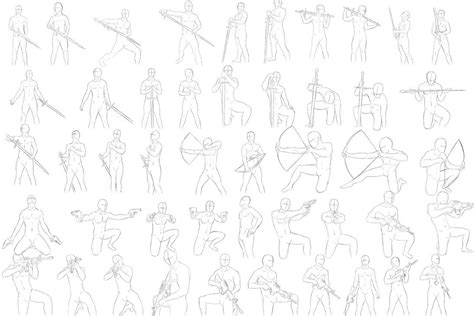 Character Dynamic Drawing Poses - bmp-news