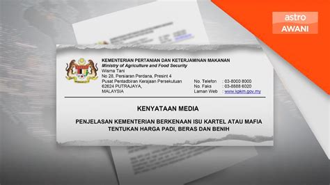 Kpkm Nafi Wujud Kartel Tentukan Harga Padi Beras Dan Benih Youtube