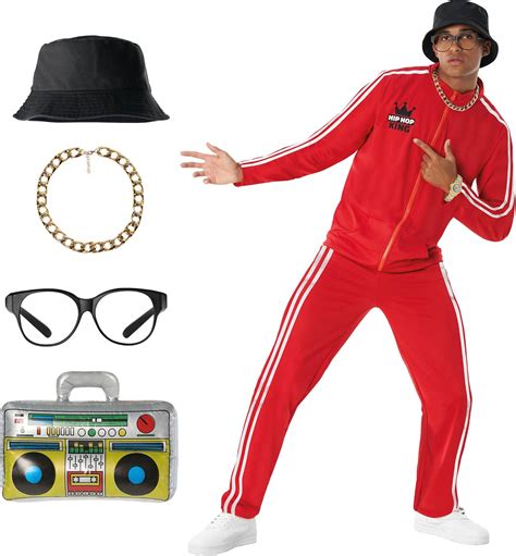 Morph Costumes Déguisement Rappeur Homme Deguisement Annee 80 Homme