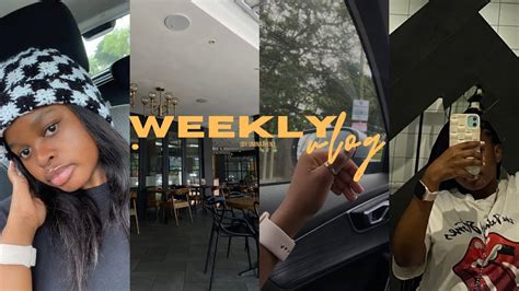 Weeklyvlog A Few Realistic Days In My Uni Life Unboxings Hair