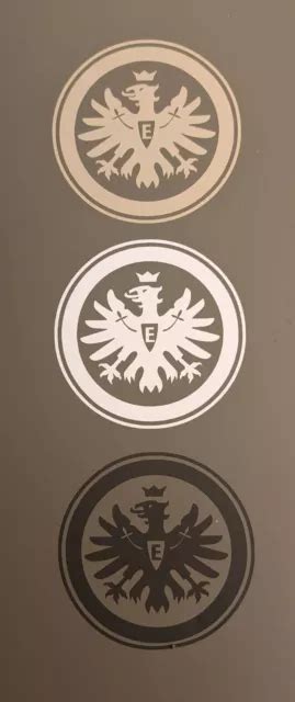 Eintracht Frankfurt Aufkleber Sticker Er Set Logo Cm Auto Fanartikel