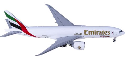 Gjuae2144 Emirates 阿联酋航空 Boeing 777 200lrf A6 Efg 开门货机 Geminijets 1400