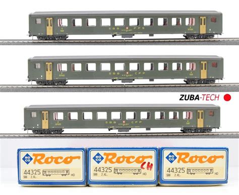 3x Roco EW II Personenwagen SBB H0 GS Mit OVP Kaufen Auf Ricardo