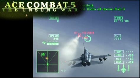 Ace Combat 5 The Unsung War PS2 Gameplay YouTube