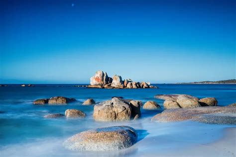 The Bay Of Fires Es Una Bah A En La Costa Noreste De Tasmania En