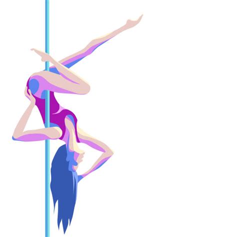 Cartoon Of The Pole Dancing Illustrations Royalty Free Vector Graphics