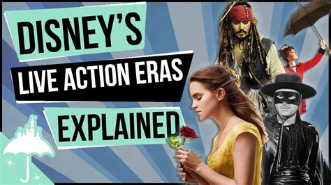 Disneys Live Action Film Eras Explained Youtube