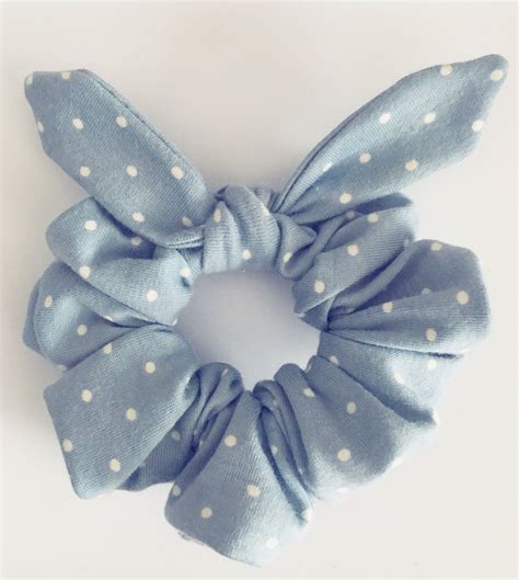 Scrunchies Bow Scrunchie Bunny Ear Scrunchie Etsy Acess Rios Para