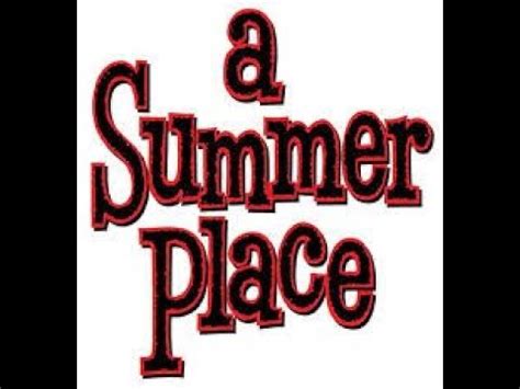 A Summer Place Max Steiner Un Lugar De Verano Partitura Le Lieu