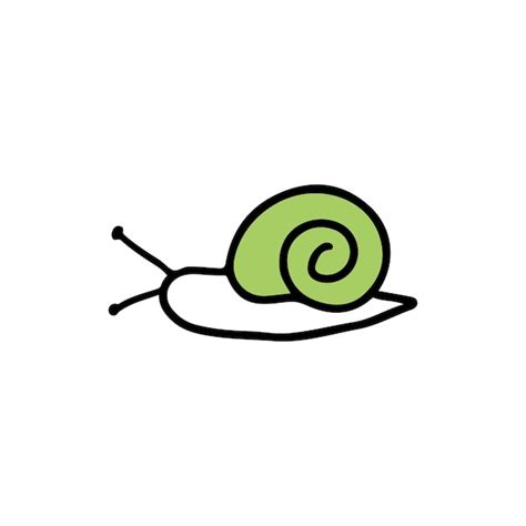 Premium Vector Snail Logo Template Vector Icon Illustration