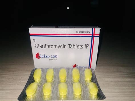 Eclar Clarithromycin Mg Tablets Prescription Treatment