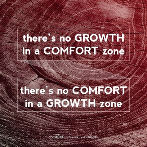 There S No Growth In A Comfort Zone There S No Comfort In A Growth