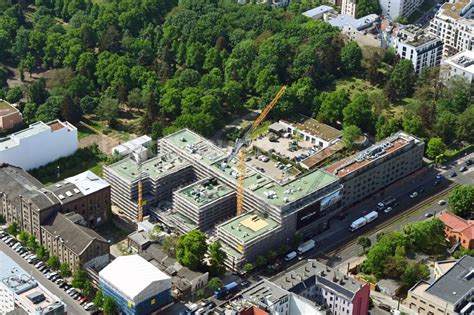 Berlin Von Oben Neubau Eines B Ro Und Gesch Ftshauses Auf Dem