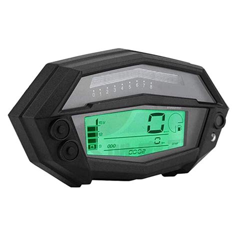 Motorcycle Tachometer Hour Meter Digital Speeeter Gear Indicator For