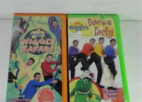 Lot Of 2 Wiggles Vhs Tapes 18 33 Picclick Au