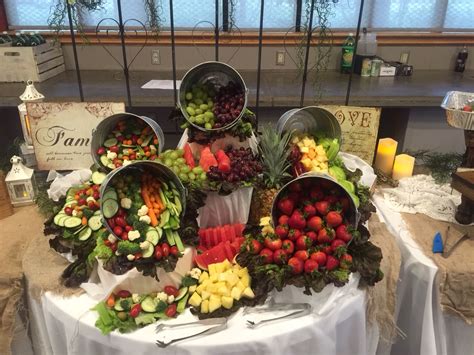 Rustic Fruit And Vegetable Display Veggie Display Vegetable Display