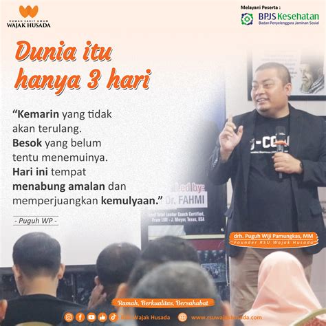 QUOTE JUMAT BERKAH RSU Wajak Husada