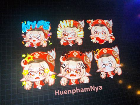 Klee Genshin Emotes Klee Emote Klee Chibi Genshin Emote - Etsy Finland