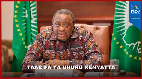 Retired President Uhuru Kenyatta Accuses State House Of Denying Him