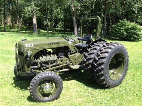 U.S. ARMY FORD 8N V-8 | Tractors, Tractor idea, Old tractors