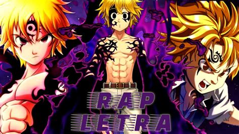 Rap De Meliodas Letra Ivangel Music YouTube