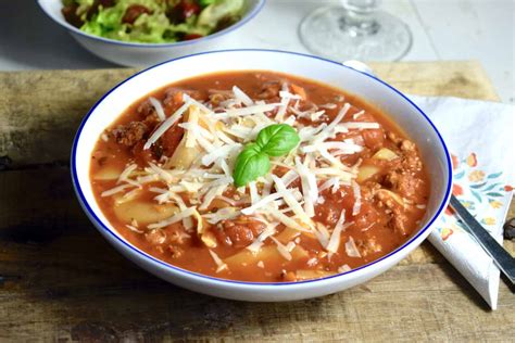 Lasagnesuppe Das Beste Rezept Für Den Thermomix®