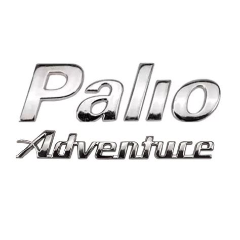 EMBLEMA PALIO ADVENTURE LETREIRO CROMADO Shopee Brasil