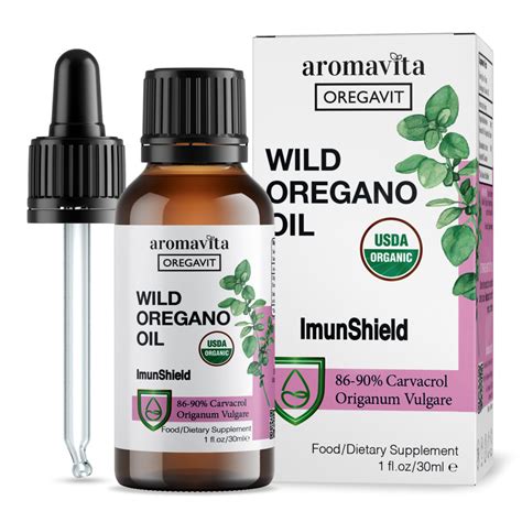 Aromavita Oregavit Wild Oregano Oil Water Soluble Natural Vegan